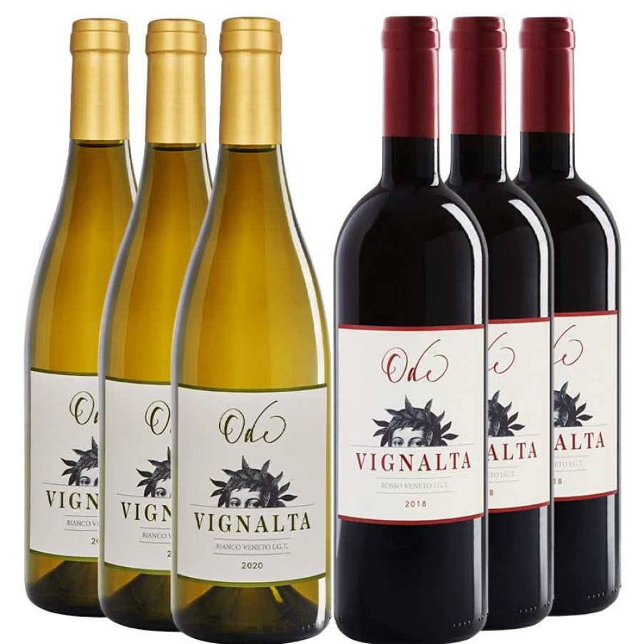 Weinpakete Wine Guys | Vignalta Ode Bianco & Rosso Im 6Er-Pack (4,5L)